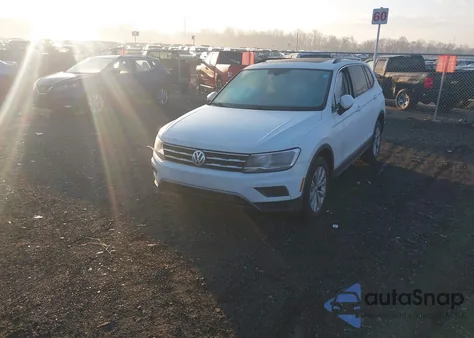 2018 Volkswagen Tiguan 2.0T Se/2.0T Sel z USA, uszkodzony, nr VIN 3VV3B7AXXJM167686